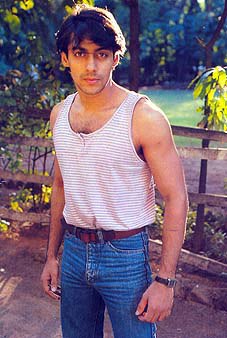 Salman Khan's vintage picture.