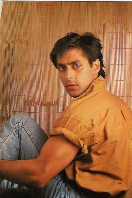 Salman Khan's vintage picture.