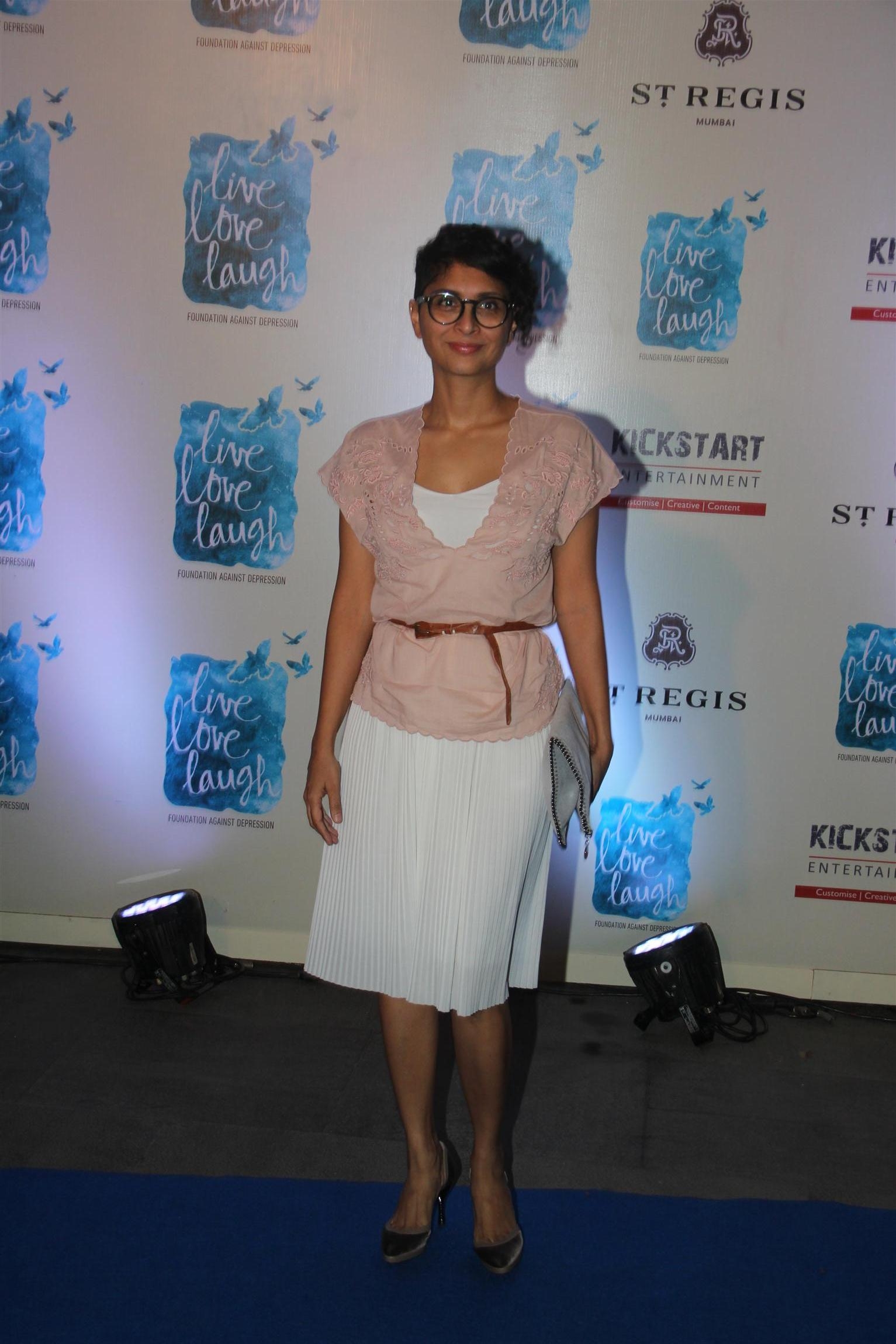 Kiran Rao during the launch of Deepika Padukone's NGO The Live Love Laugh Foundation in Mumbai