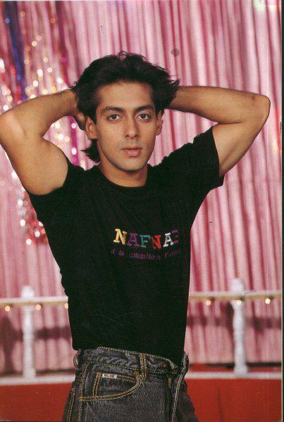 Salman Khan's vintage picture.