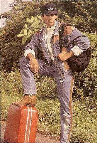 Salman Khan's vintage picture.