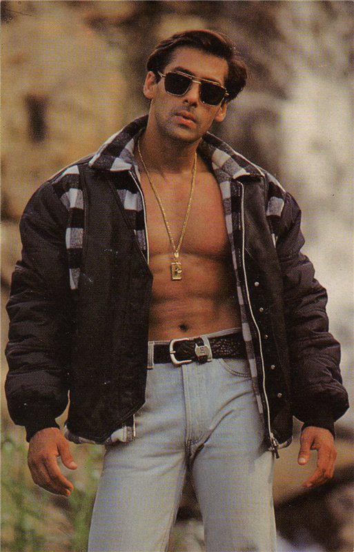 Salman Khan's vintage picture.