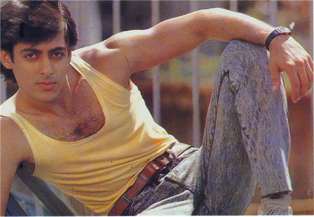 Salman Khan's vintage picture.