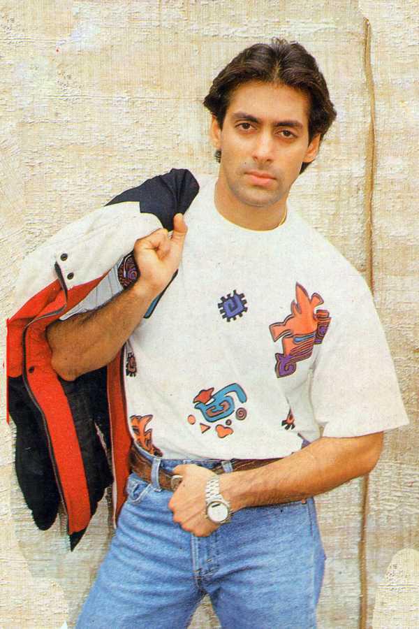 Salman Khan's vintage picture.