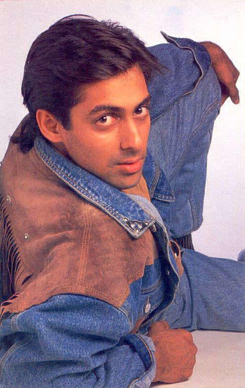 Salman Khan's vintage picture.