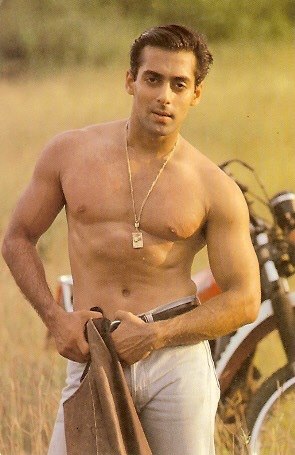 Salman Khan's vintage picture.