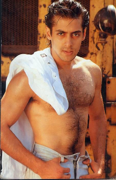 Salman Khan's vintage picture.