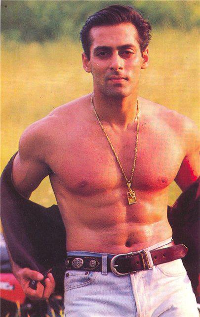 Salman Khan's vintage picture.