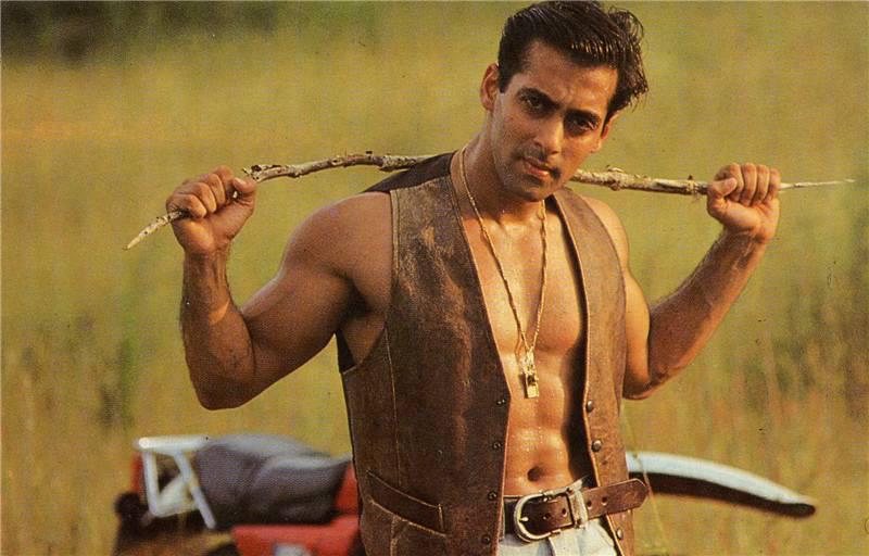 Salman Khan's vintage picture.