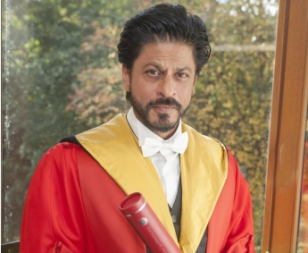 Shah Rukh Khan at University of Edinburgh