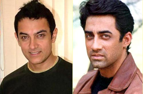 Faisal Khan and Aamir Khan