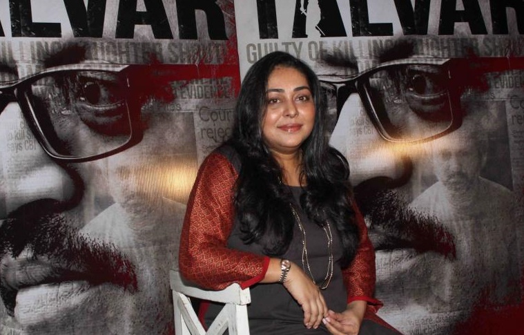 Meghna Gulzar at Talvar launch