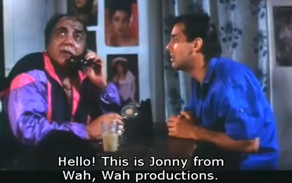 A sequence from the film 'Andaaz Apna Apna'