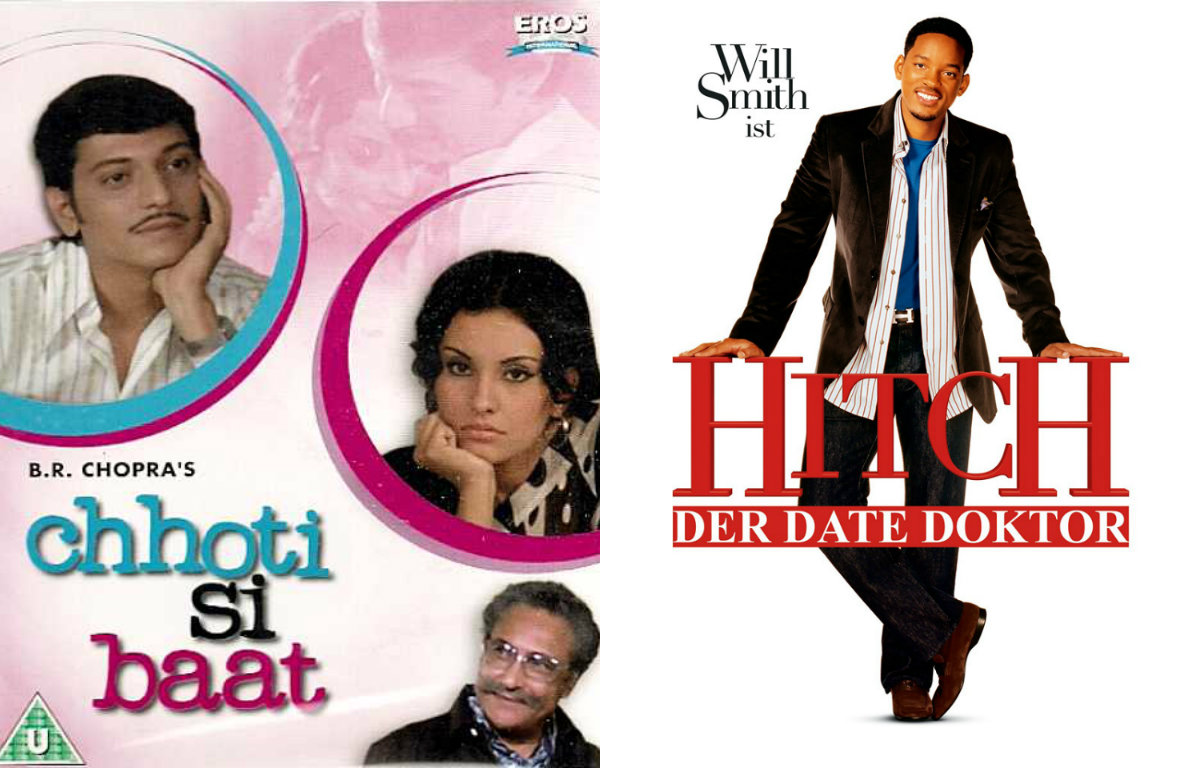 Chhoti Si Baat Bollywood film and Hitch Hollywood film poster