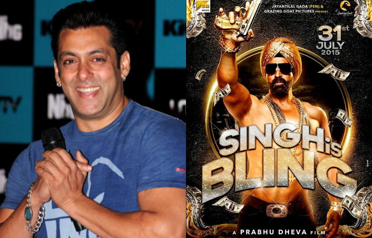 Salman Khan keen to watch 'Singh is Bliing'