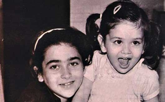Bollywood actors and sisters Karishma Kapoor and Kareena Kapoor