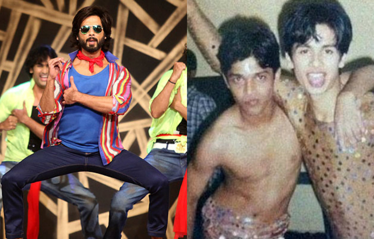 Shahid Kapoor revisits his background dancing days
