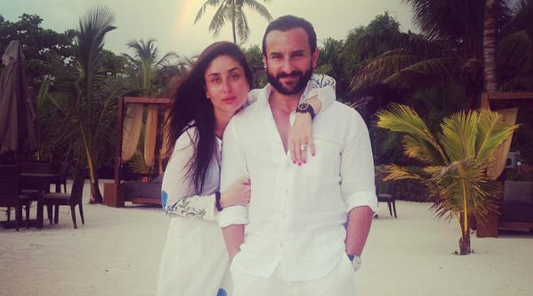 Bollywood actors and couple Saif Ali Khan and Kareena Kapoor Khan