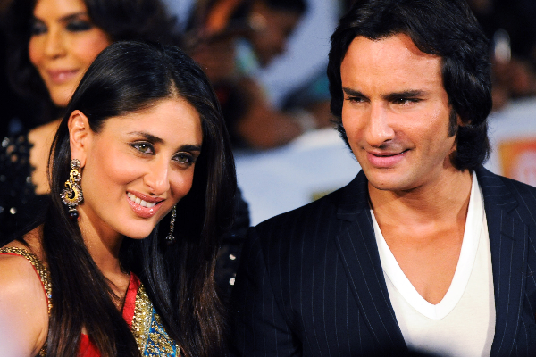 Bollywood actors and couple Saif Ali Khan and Kareena Kapoor Khan