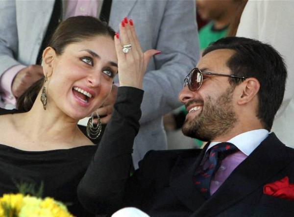 Bollywood actors and couple Saif Ali Khan and Kareena Kapoor