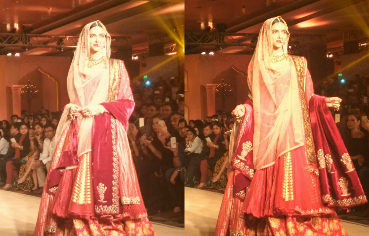 'Mastani' Deepika Padukone's royal fashion affair