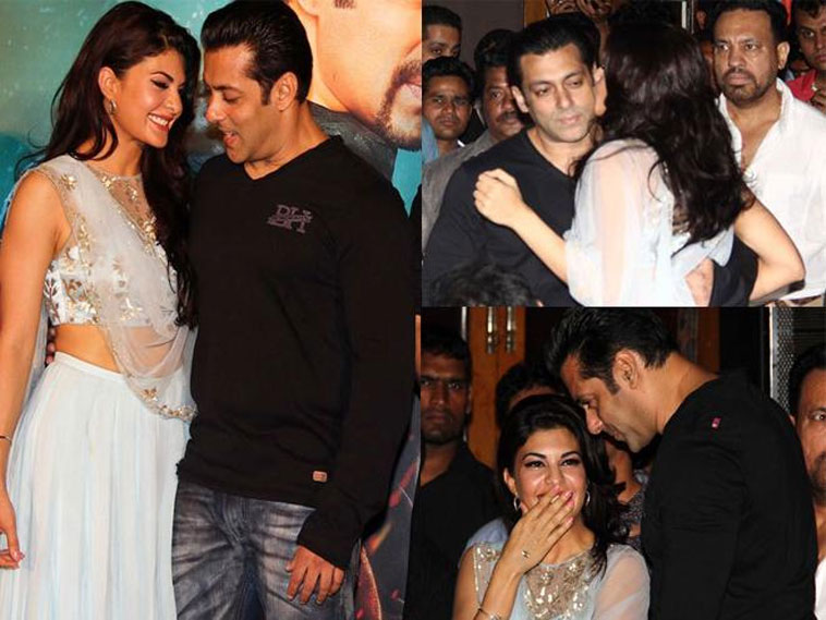 Jacqueline Fernandez with Salman Khan