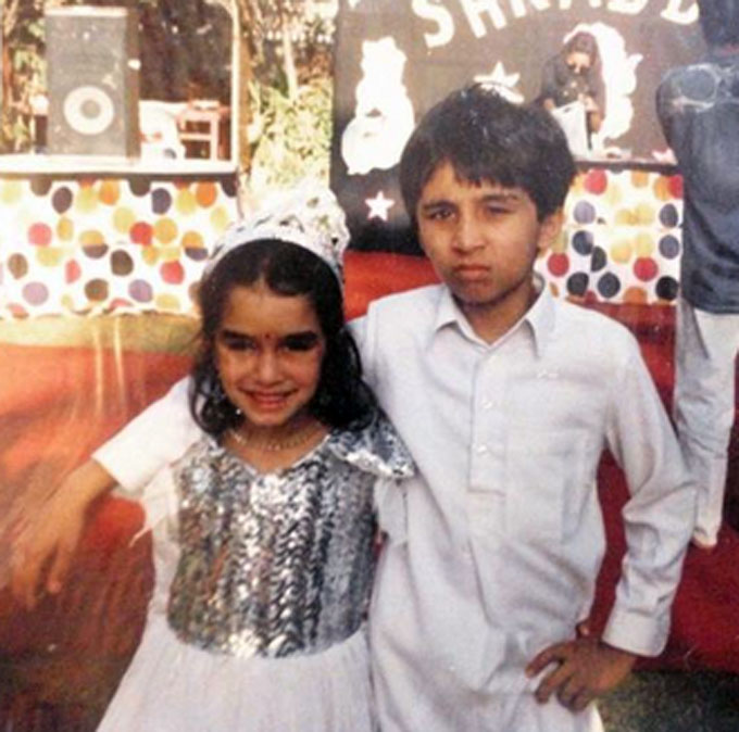 Bollywood actor Shraddha Kapoor with brother Siddhant Kapoor