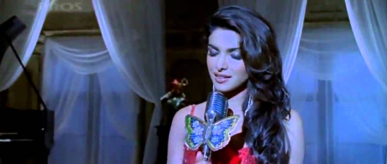 Bollywood actor Priyanka Chopra singing