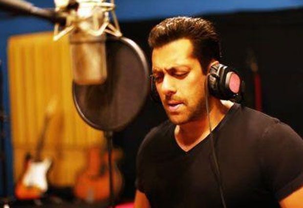 Bollywood actor Salman Khan singing