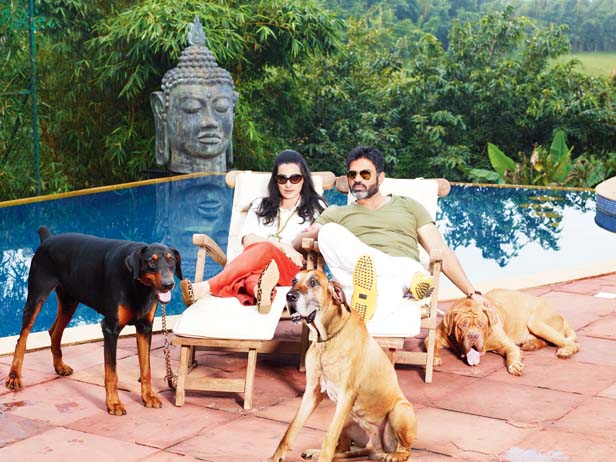 Suniel Shetty’s alluring bungalow in Khandala.