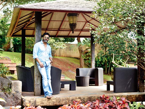 Suniel Shetty’s alluring bungalow in Khandala.