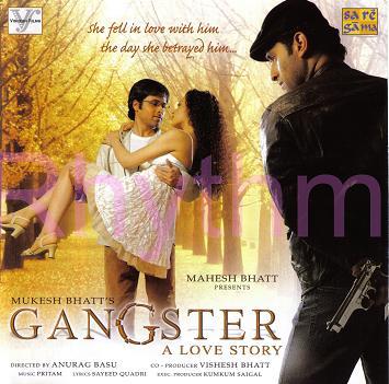 Gangster Bollywood film poster