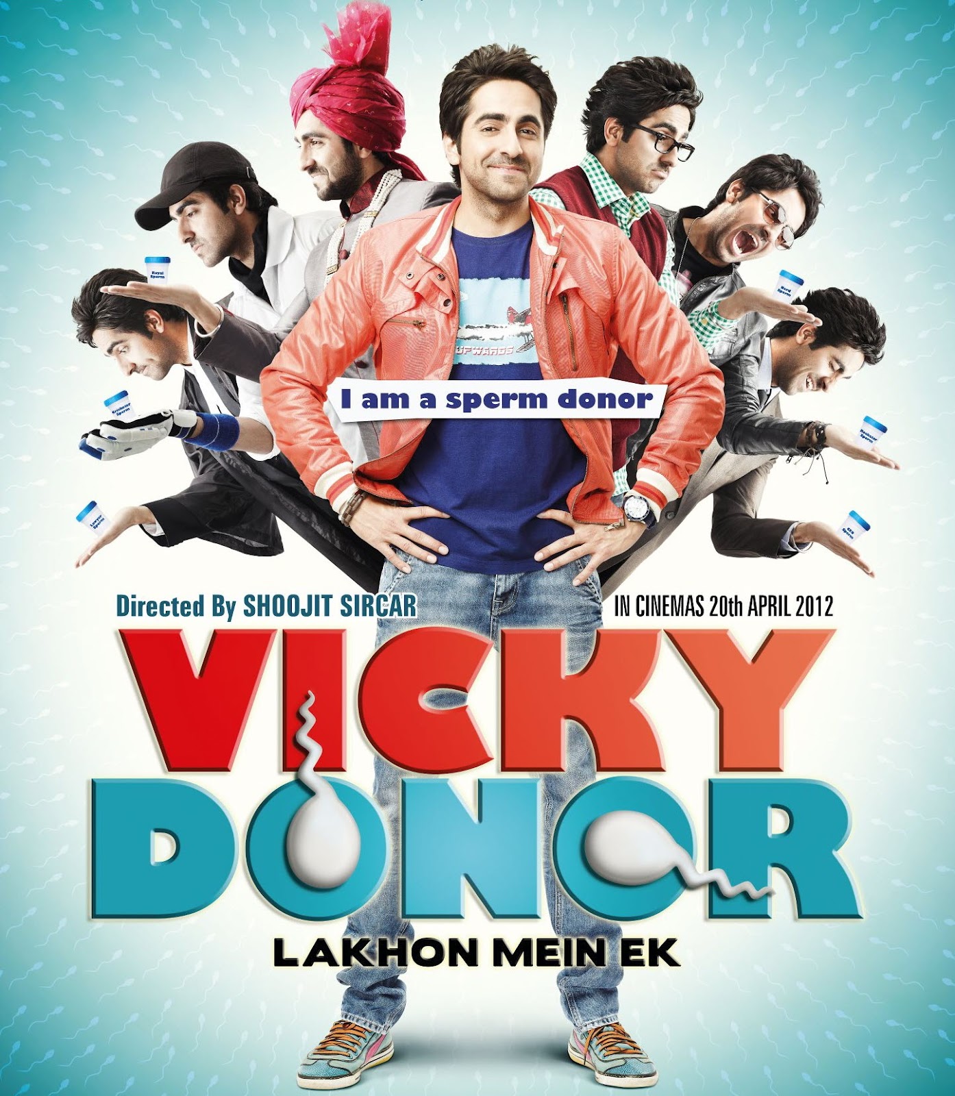 Vicky Donor Bollywood film poster