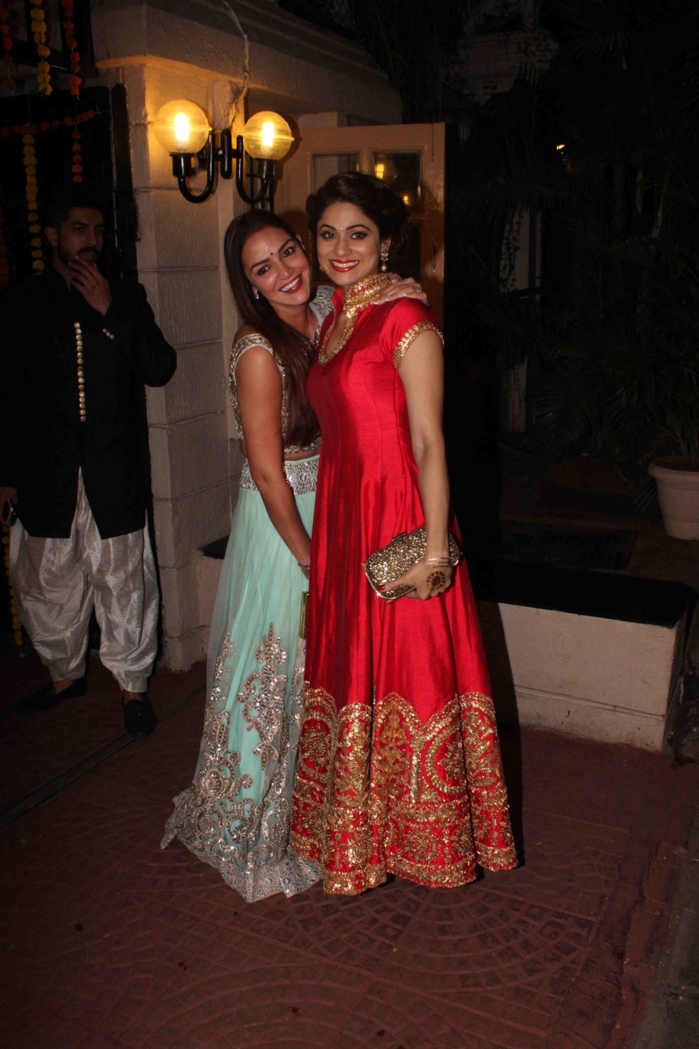 Esha Deol and Shamita Shetty at Ekta Kapoor‘s Diwali Bash.