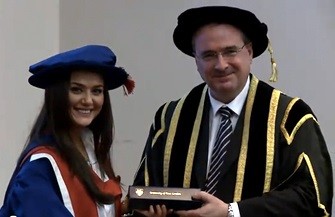Preity Zinta awarded an Honorary Doctorate