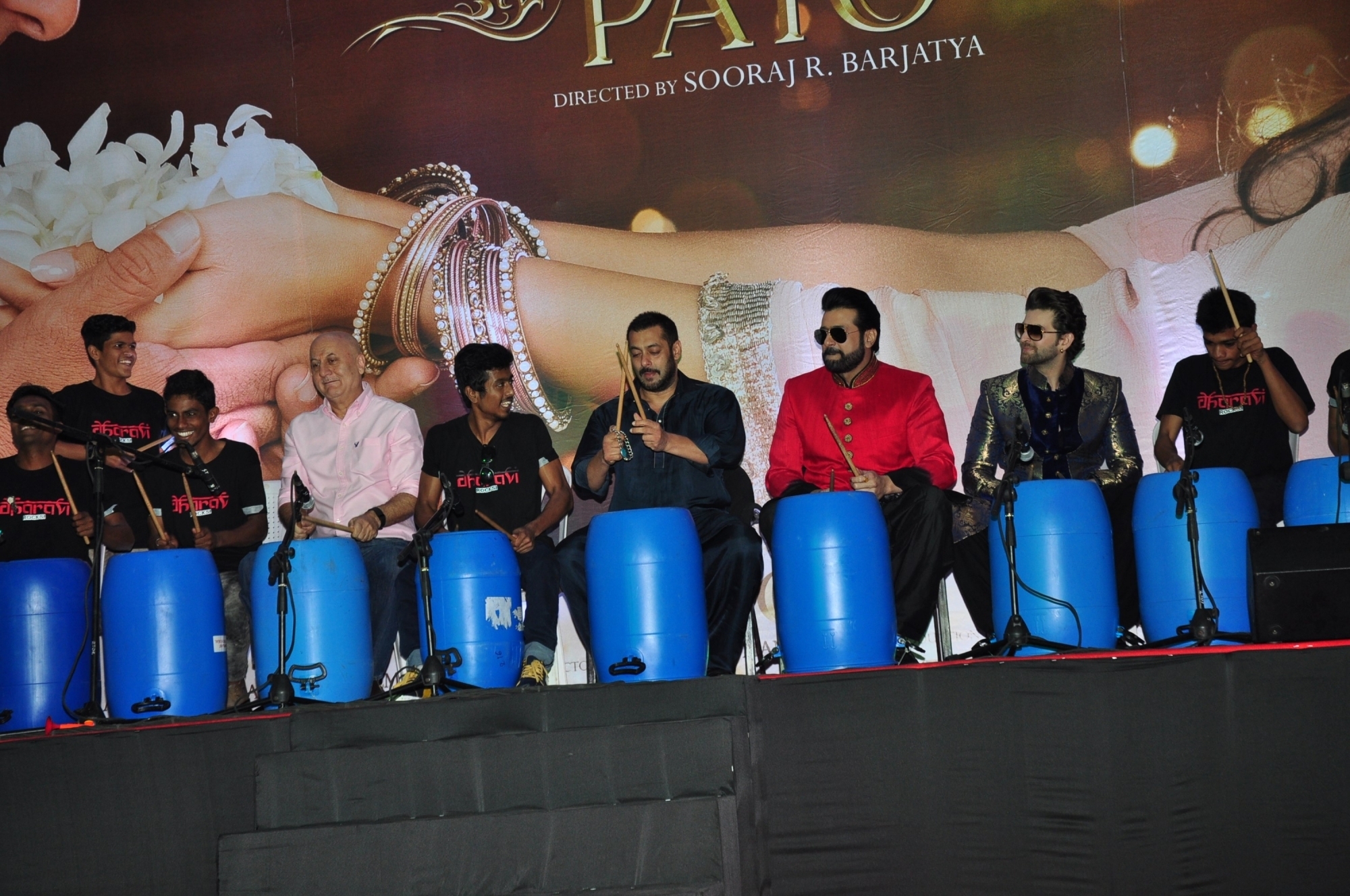 Anupam Kher, Salman Khan, Arman Kohli and Neil Nitin Mukesh