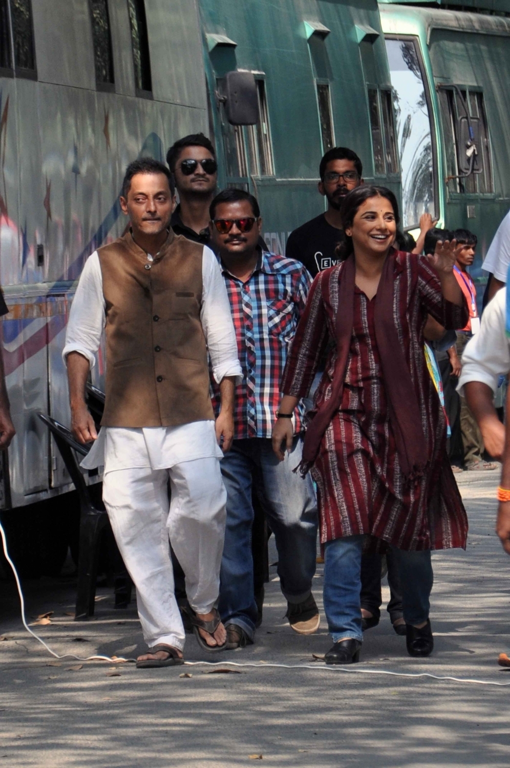 Sujoy Ghosh,Vidya Balan in Kolkata