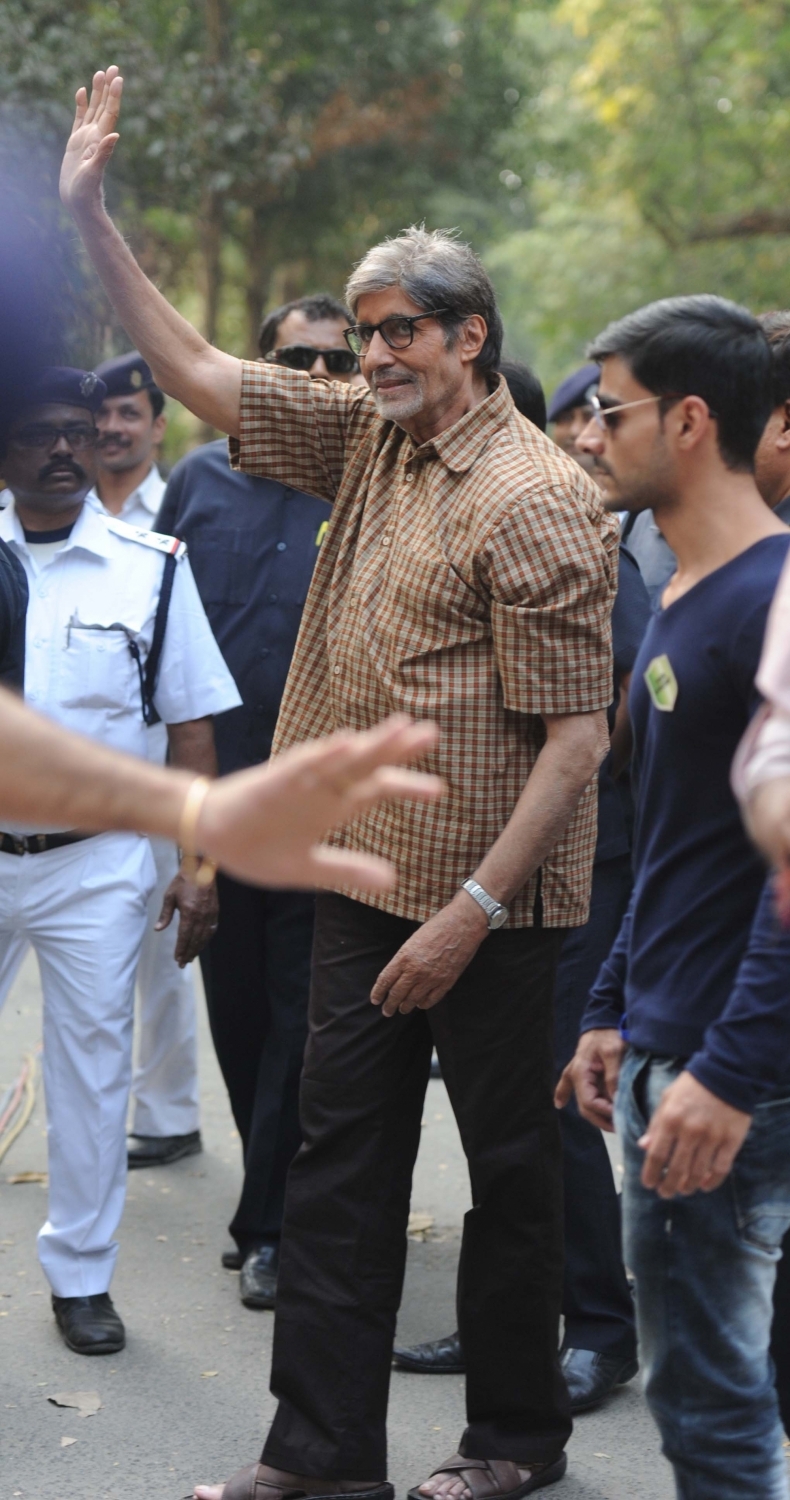 Amitabh Bachchan in Kolkata