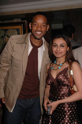 Rani Mukerji with Will Smith