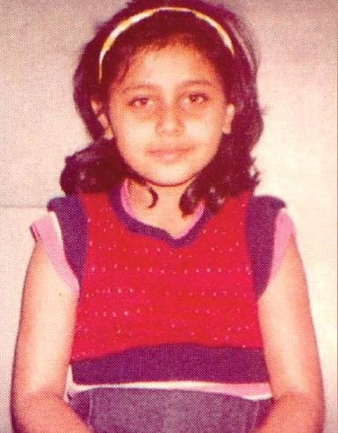 Rani Mukerji childhood pic