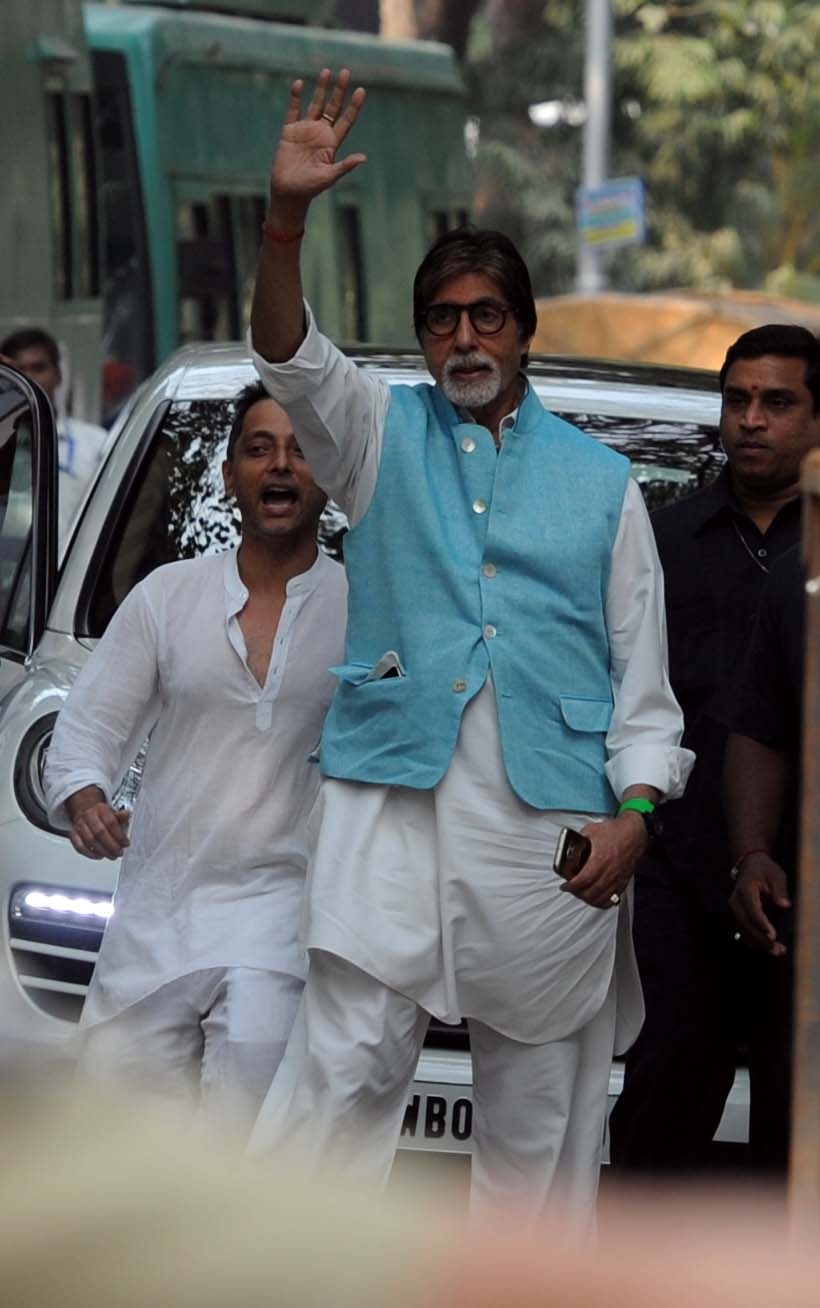 Amitabh Bachchan in Kolkata