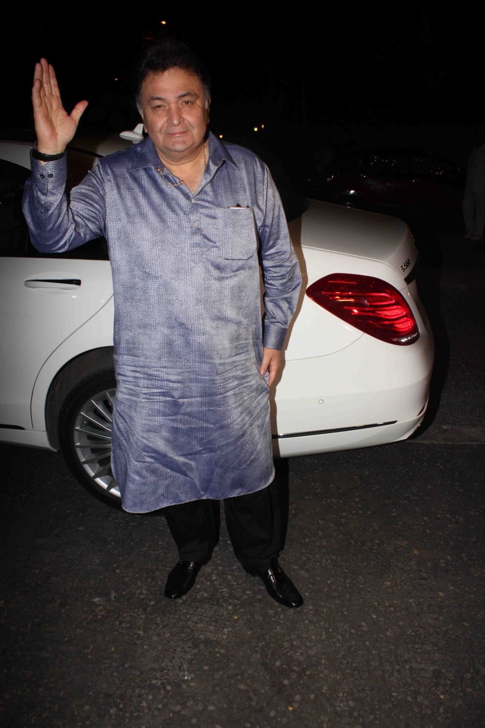 Rishi Kapoor at Ekta Kapoor‘s Diwali Bash.
