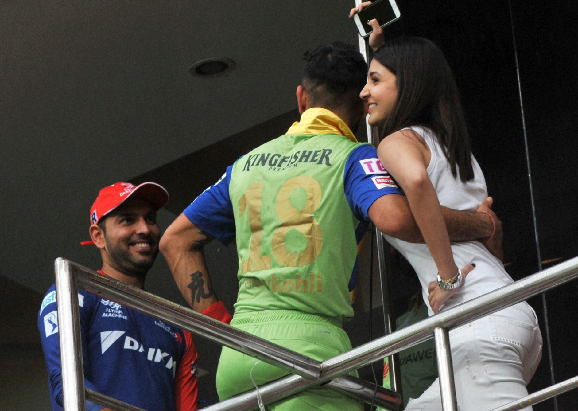 Anushka Sharma and Virat Kohli