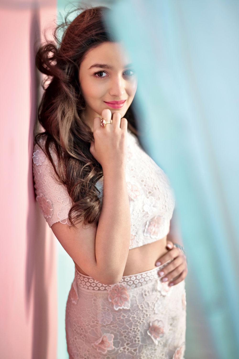 Alia Bhatt pink dress