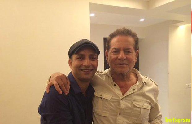 Salim Khan and a friend