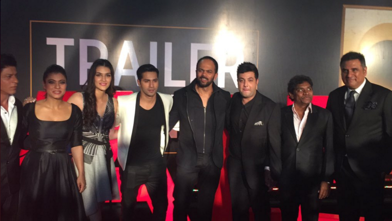 ‘Dilwale’ cast poses for the pictures at the Worldwide Trailer Premiere!