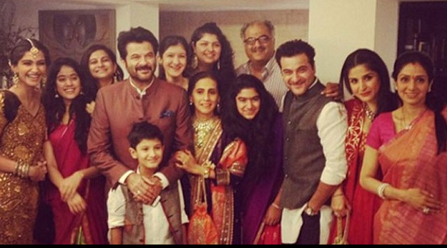 Anil Kapoor Family Picture
