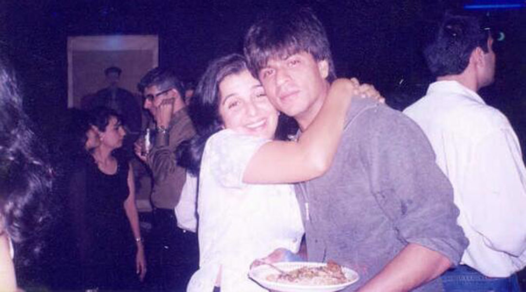 Rare and unseen pictures of Shah Rukh Khan and Farah Khan