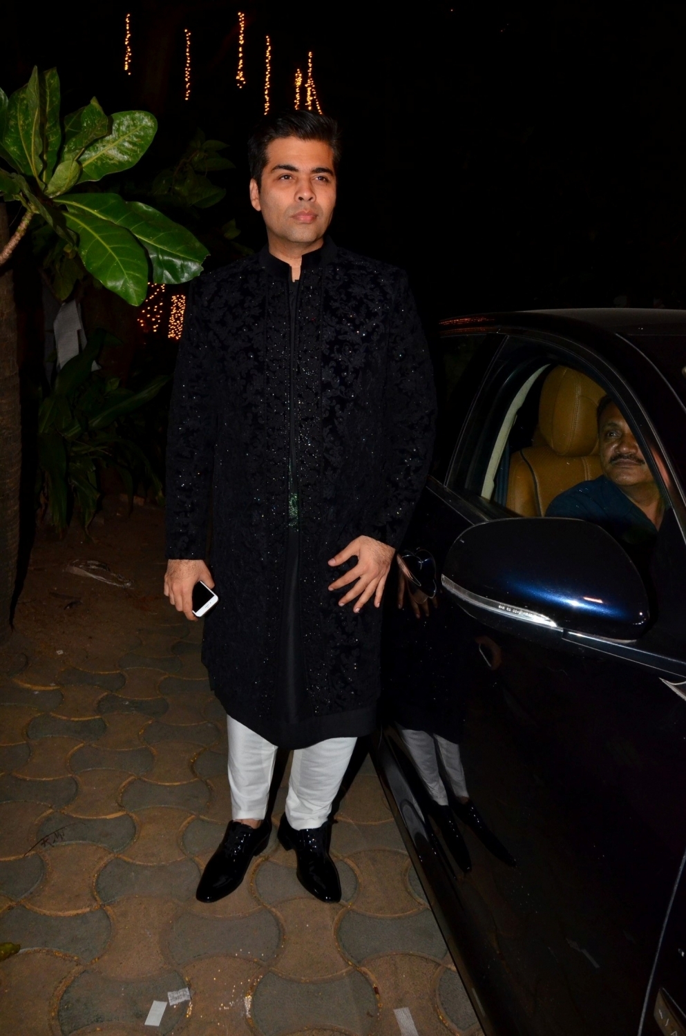 Karan Johar at Akshay Kumar's Diwali Party