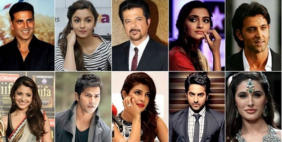 Bollywood celebrities